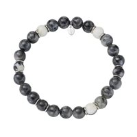 Bracciale Amen Uomo Uomo in Acciaio Agata ACBRU8EL14 - ACBRU8EL14